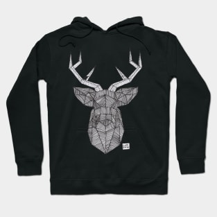 GEOMETRIC STAGG HEAD Hoodie